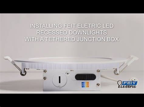 tethered junction box led downlights